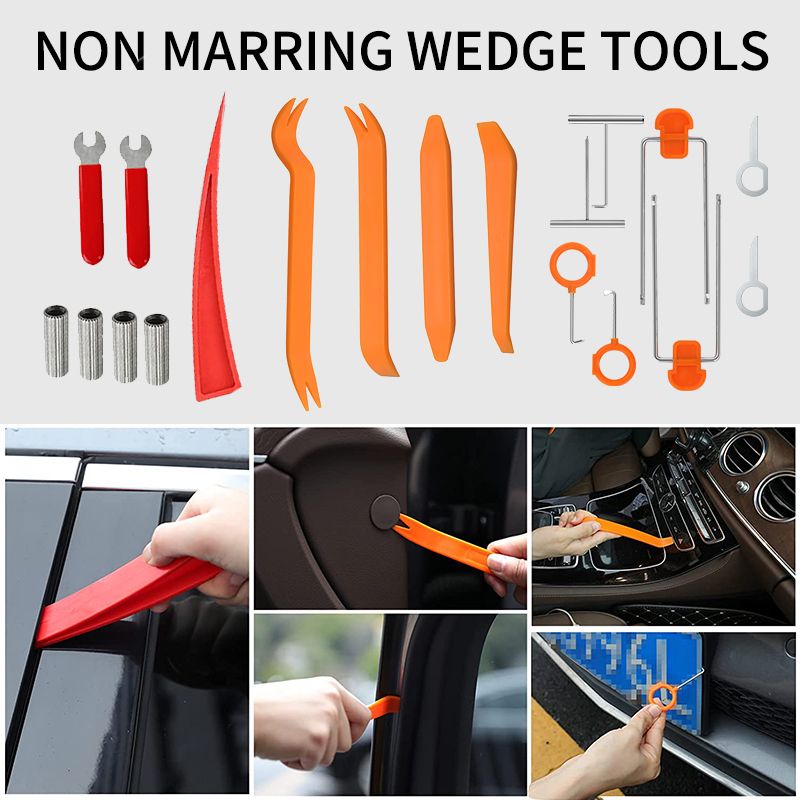 34-Piece Automotive Trim Removal Kit alternate angle
