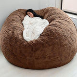 Crystal Velvet Bean Bag Sofa Cover