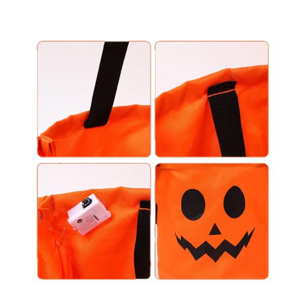 Halloween LED Glow Candy Basket