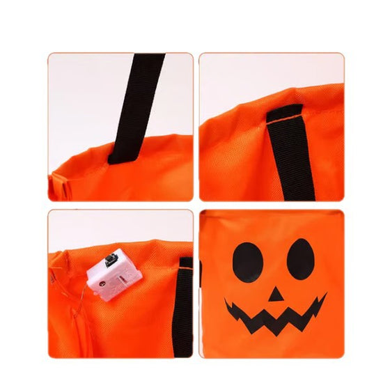 Halloween LED Glow Candy Basket