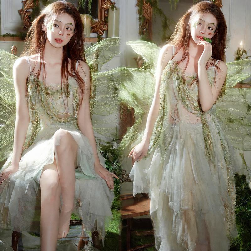 Ethereal Fairy Photo Shoot Dress