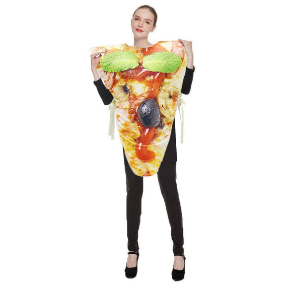 Adult Unisex Funny Food Shape Sponge Costume for Party Stage Performance Cosplay