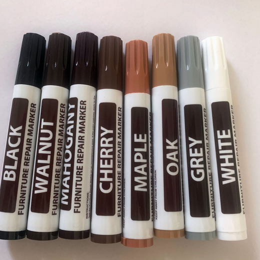 Furniture scratch repair marker
