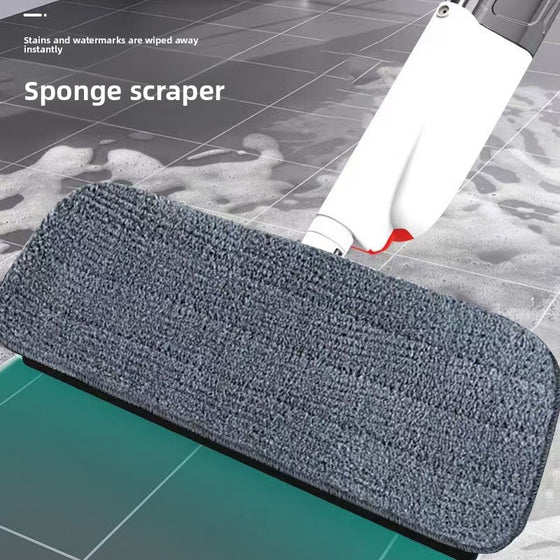 Multi-Functional Water-Spraying Mop in Red and Gray, image 4 of 7