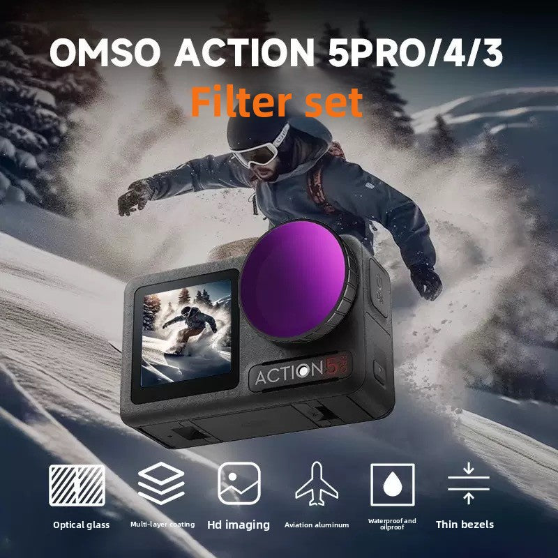 Motion camera filter