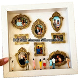 DIY Mini Museum Silhouette Box with Light