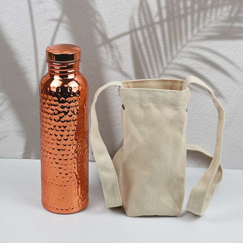 Ayurvedic Copper Plated Sports Water Bottle
