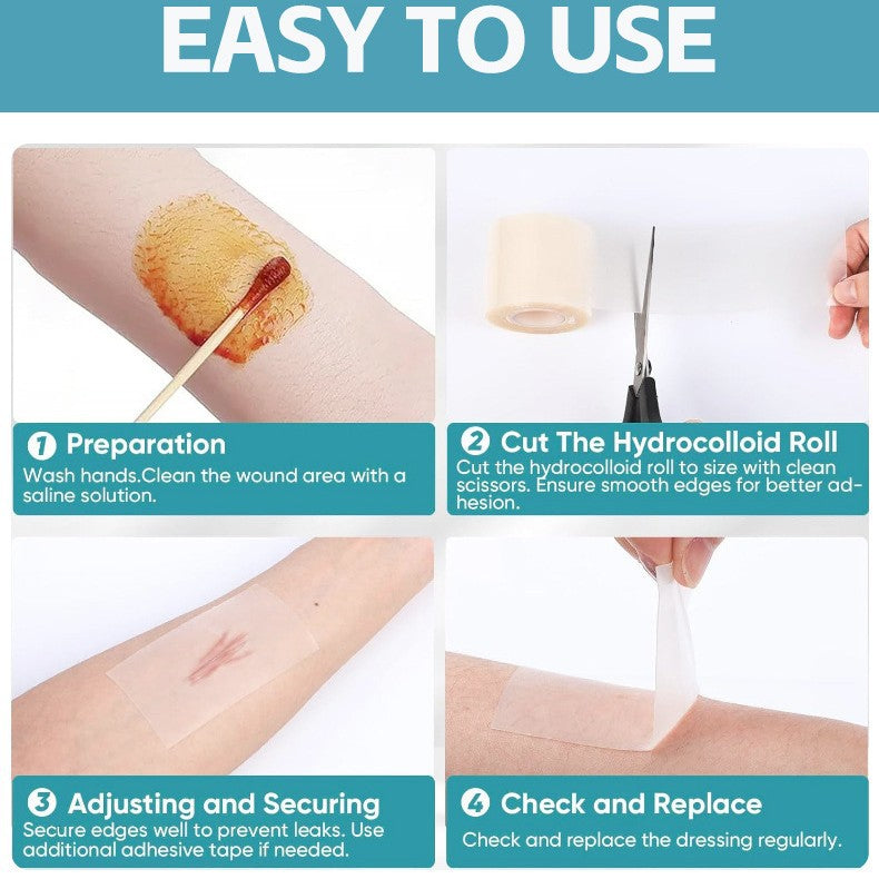 Hydrocolloid wound dressing