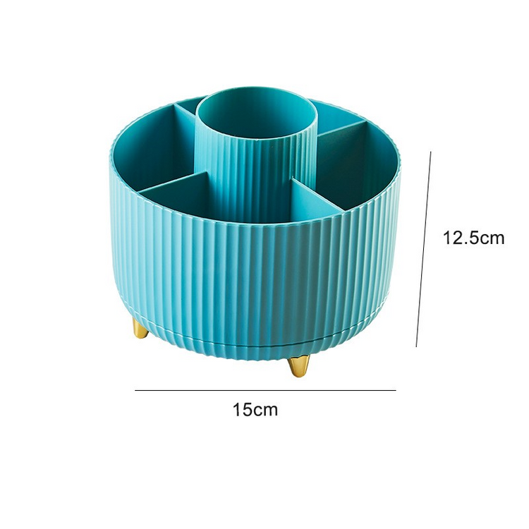 360 Swivel Makeup Brush Organizer