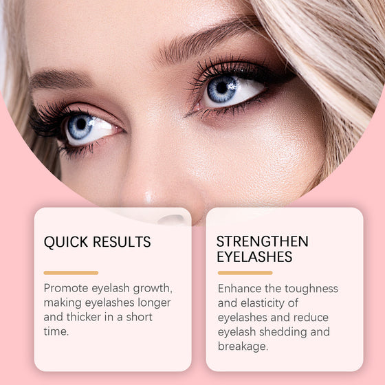 EELHOE Eyelash Serum for Longer Curled Lashes Moisturizing and Nourishing 3ml