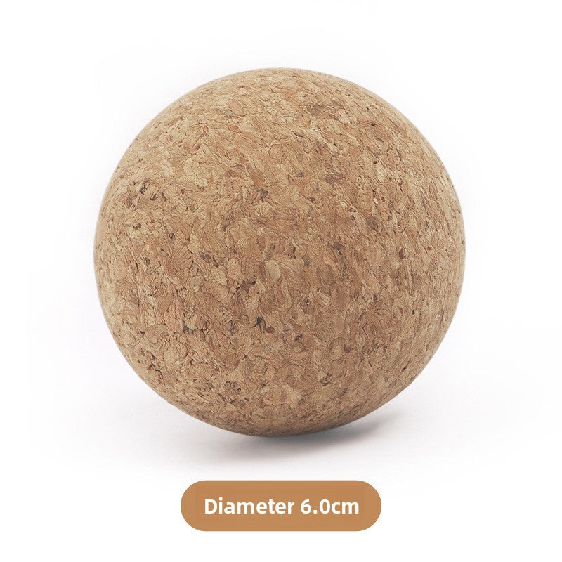 Cork Yoga Massage Ball for Muscle Relaxation