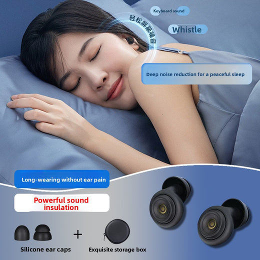 Silicone Soundproof Earplugs Noise Reduction Sleeping Swimming Protection
