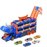 Transforming Dinosaur that Devours Cars
