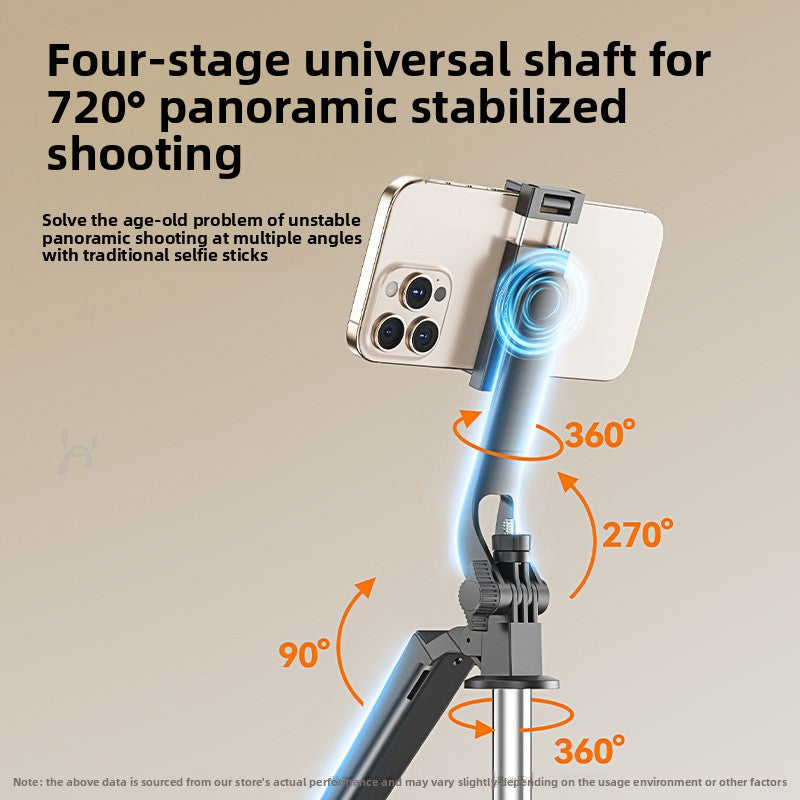 Bluetooth Remote Control Selfie Stick Tripod with Anti-Shake