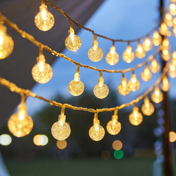 Solar Star String Lights Decor product image 3