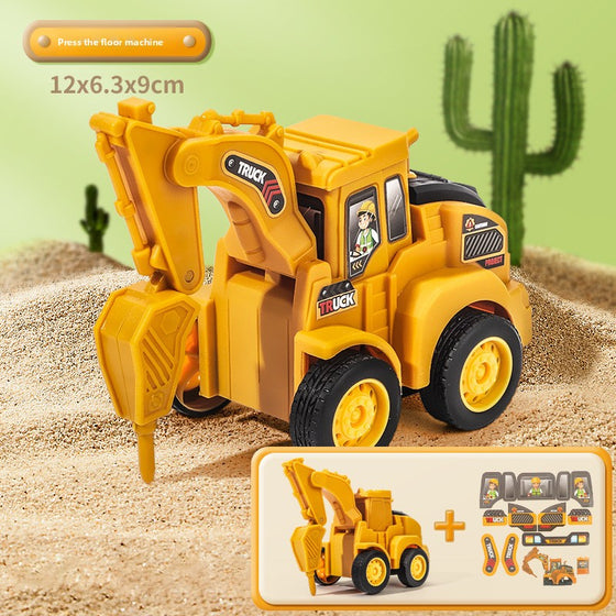 Inertia Engineering Toy Car with DIY Stickers product image 6
