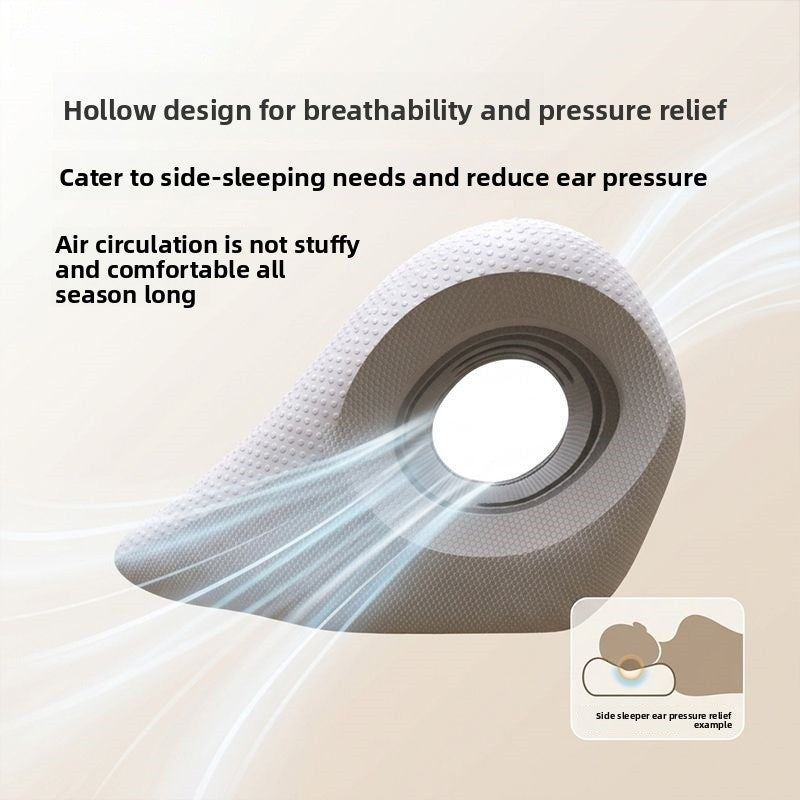 U-Shaped Cervical Massage Pillow with Acupressure Relief