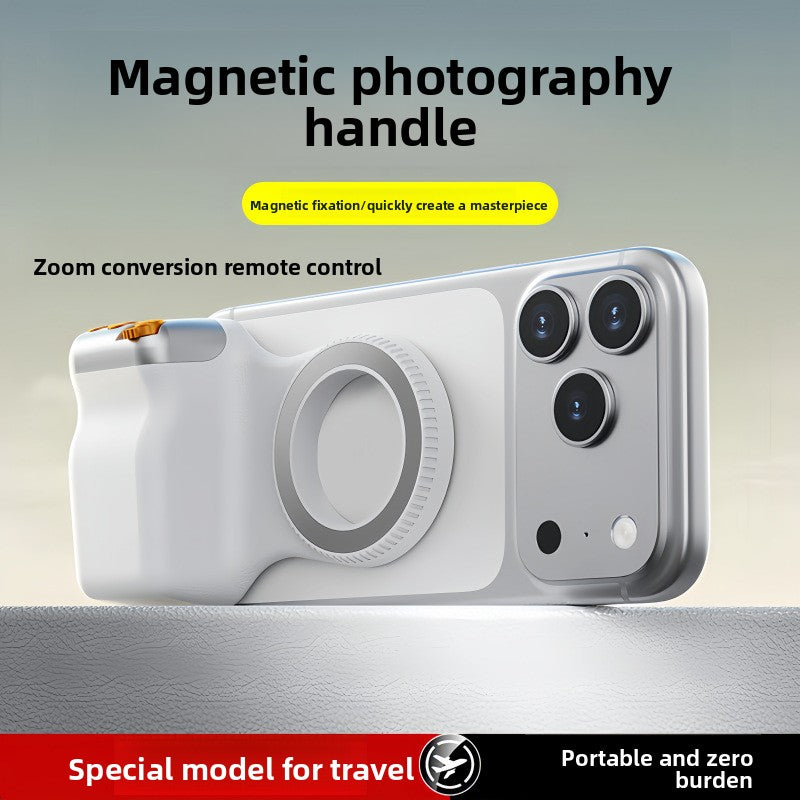 Magnetic Phone Camera Stabilizer with Bluetooth Remote
