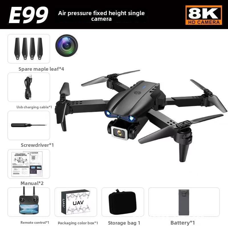 Drone with Dual Camera 4K HD Foldable RC Aircraft