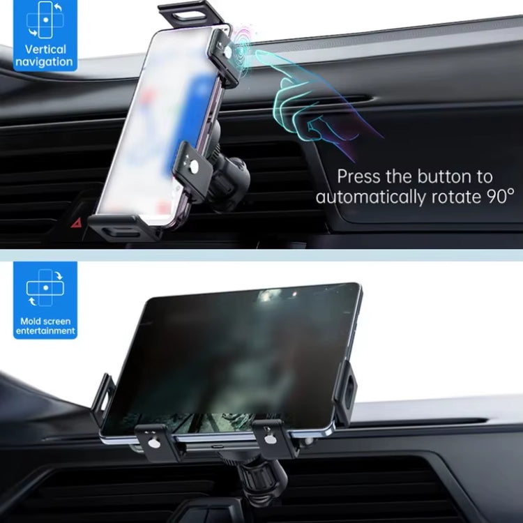 Wireless car mount with Samsung Fold phone