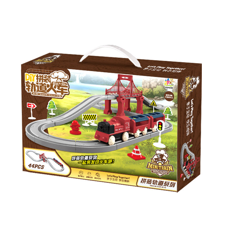Electric Train Set with Track