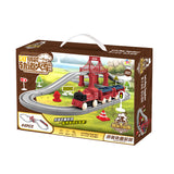 Electric Train Set with Track