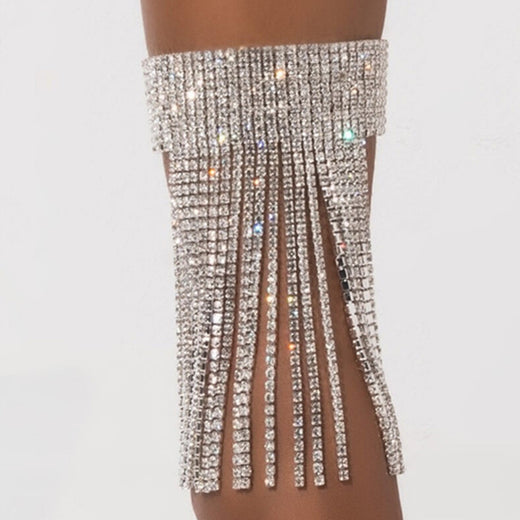 High heels with anklets