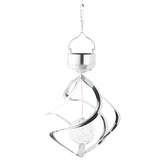 Solar Powered LED Wind Spinner Light