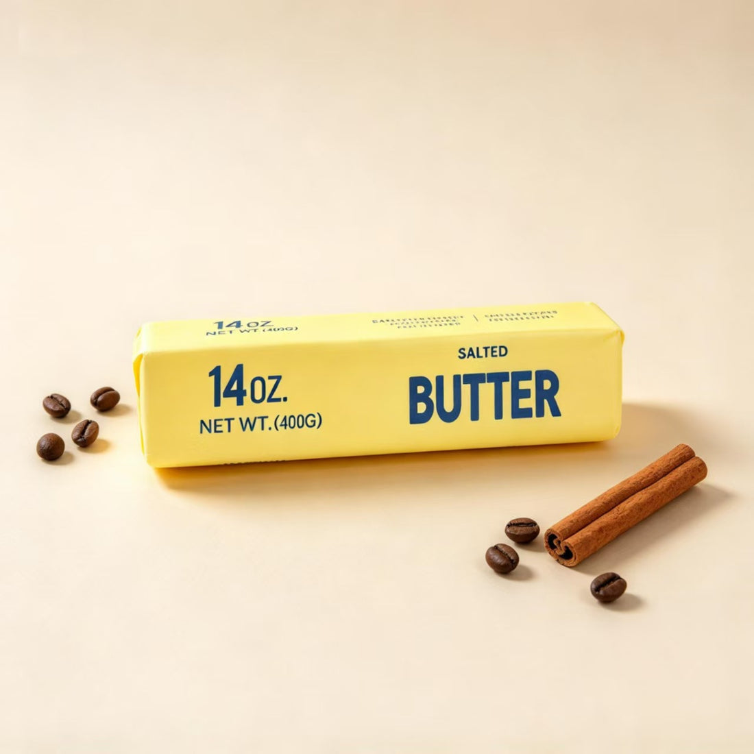 Squeezable soft rebounding butter stick