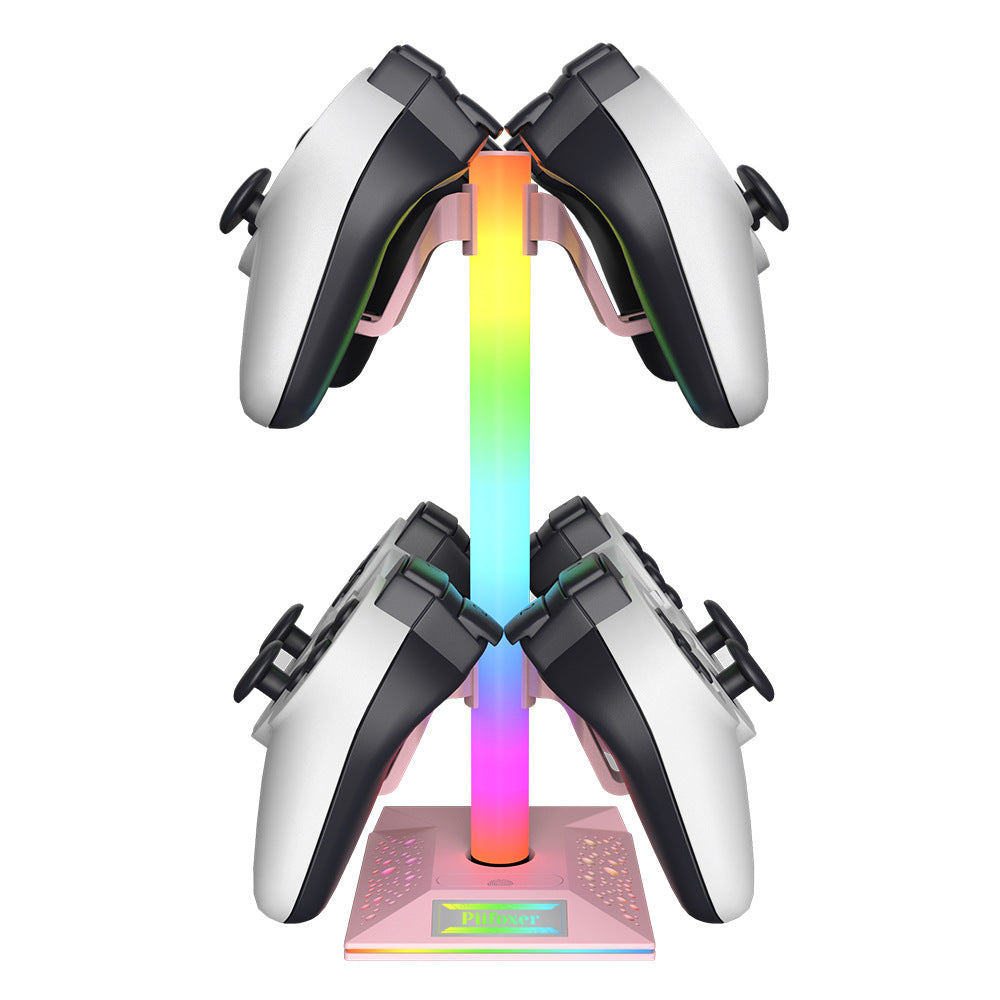 RGB Gaming Headphone Stand with USB Hub
