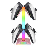 RGB Gaming Headphone Stand with USB Hub
