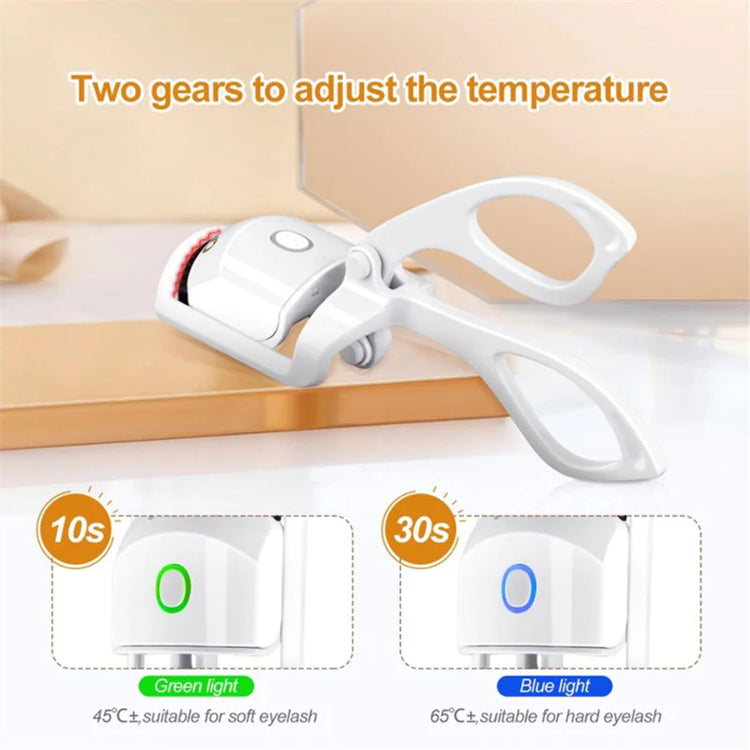 Heated Eyelash Curler — USB Rechargeable Long-Lasting Lash Curler - Image 7