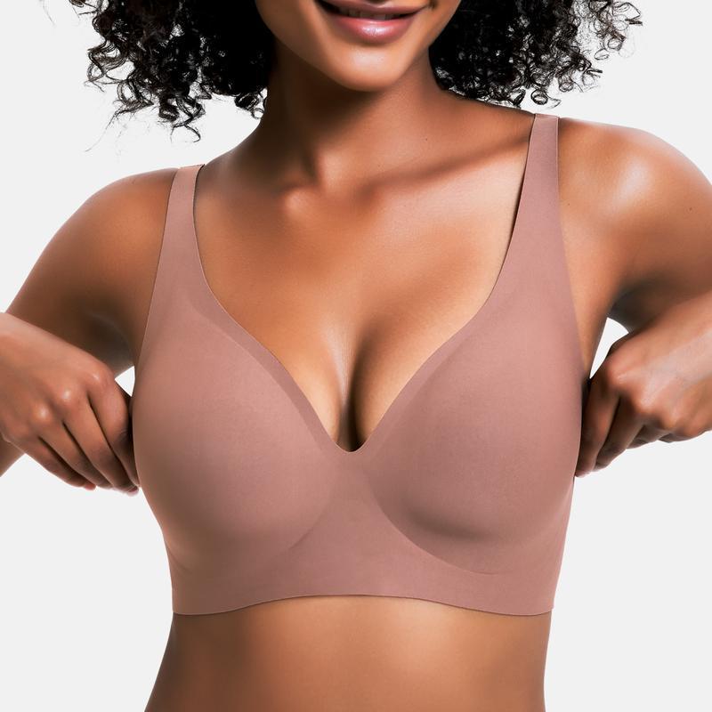 Plus Size Seamless Wireless Bra