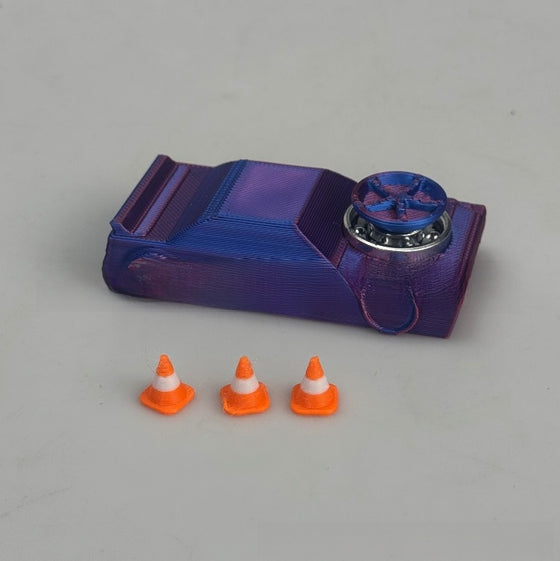 Pocket Drift Fidget Car Toy in red blue