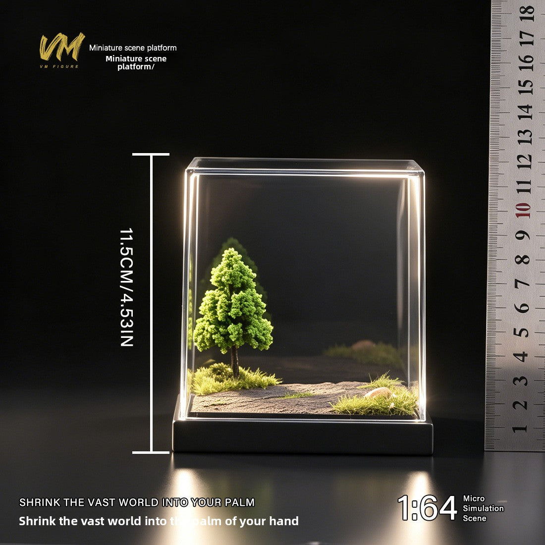VM 1/64 Miniature Scene Platform Display Base