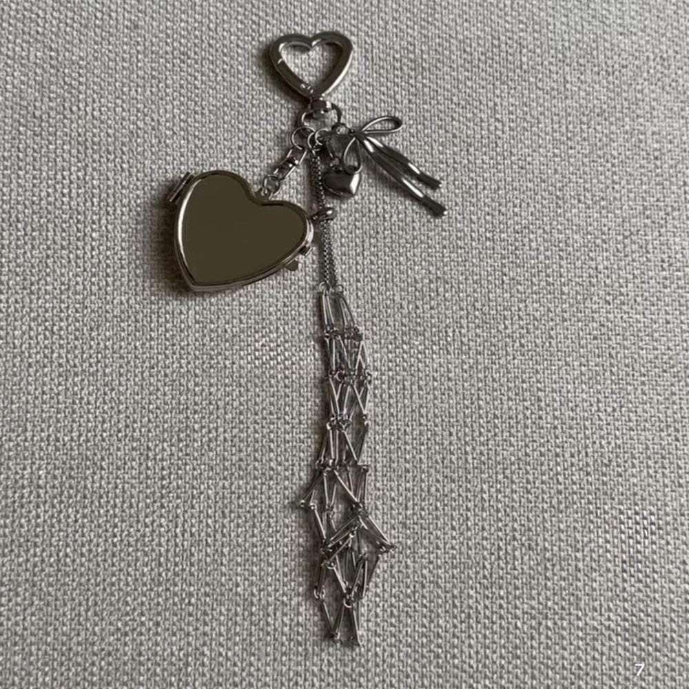 Bag charm keychain
