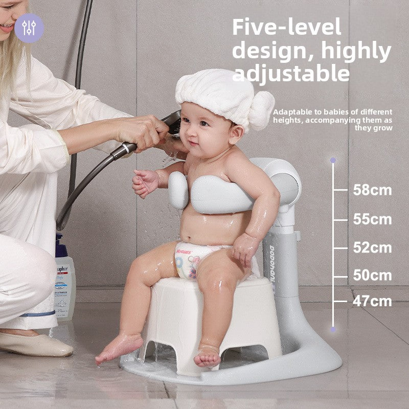 Foldable Baby Bath Rack with Non-Slip Base