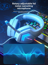 Over-ear esports gaming headset