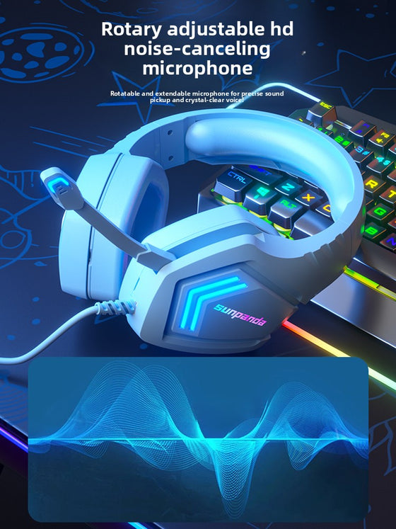 Over-ear esports gaming headset product image 4