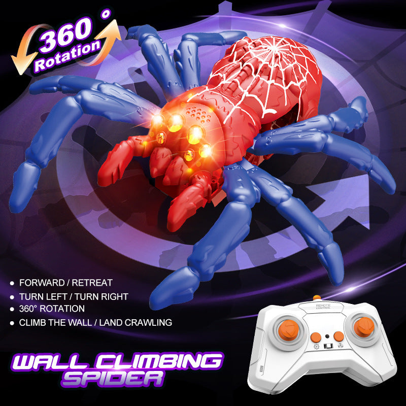 Remote Control Wall Climbing Spider Toy
