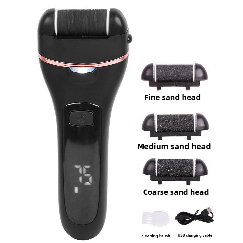 Electric foot file with USB cable and cleaning brush, photo 3