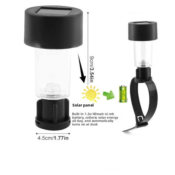 Solar Powered LED Garden Light with Motion Sensor