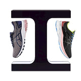 Magnetic Levitation Shoe Display Rack with Light Box