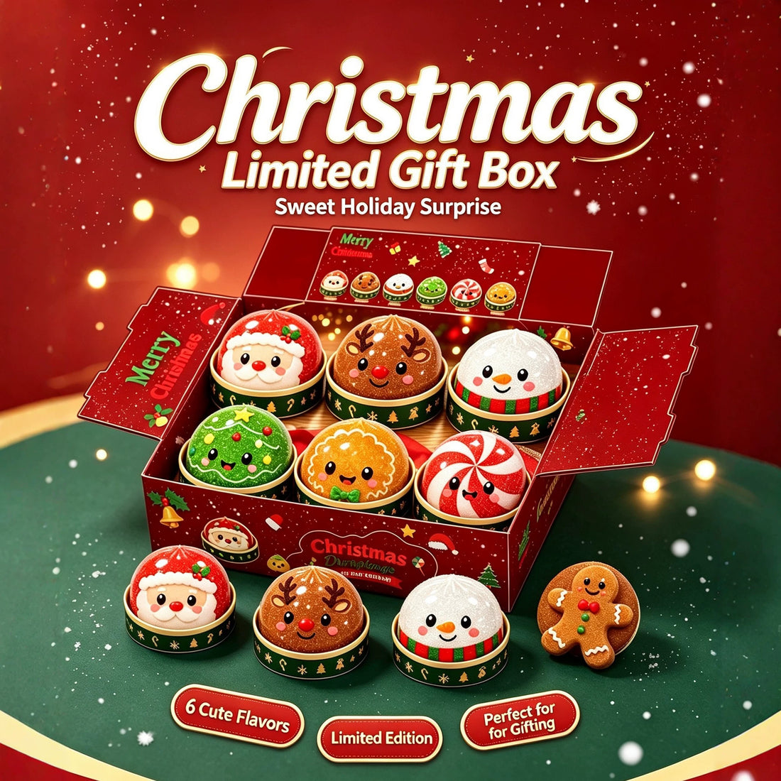 Christmas Themed Squishy Stress Relief Toy