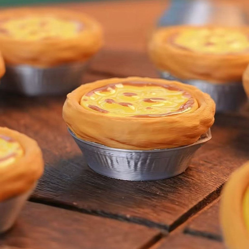 3D printed egg tart button clicker