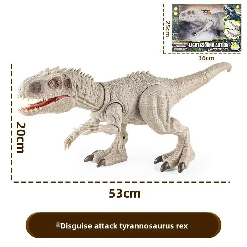 Large Remote Control Dinosaur Toy with Sound and Light