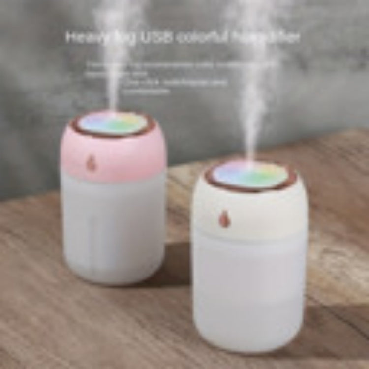 Portable mini USB cool mist humidifier bedside use