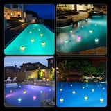 Solar Water Floating Light Outdoor Pond Pool Decoration