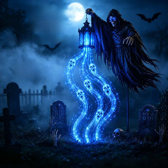 Grim Reaper Halloween Lantern for Garden Decor product image 2