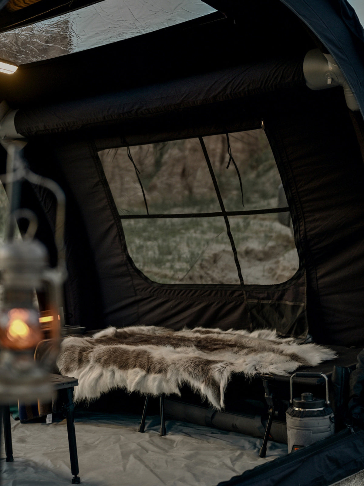 Modular Inflatable Camping Tent